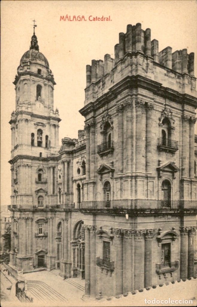 Postales: Malaga. Catedral - Thomas - Foto 1