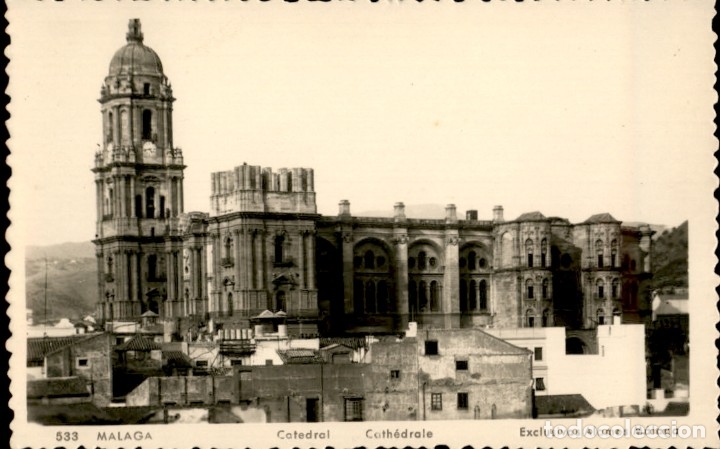 Postales: Malaga. Catedral -