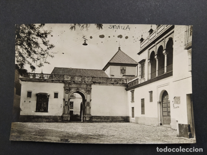 Postales: SEVILLA-CASA DE PILATOS-ENTRADA-FOTOGRAFICA-ARCHIVO ROISIN-VER FOTOS-(63.503)
