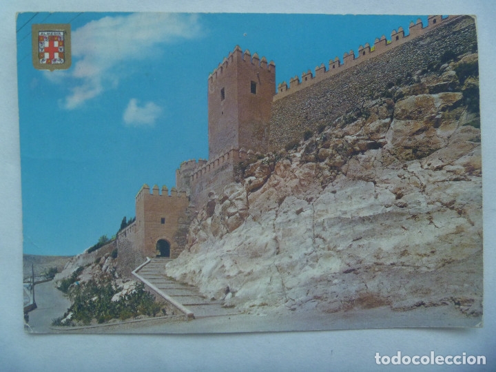 Postales: POSTAL DE ALMERIA : LA ALCAZABA. A&Ntilde;OS 60
