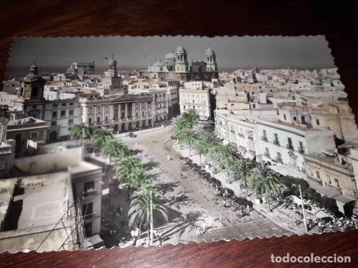 Postales: N&ordm; 32406 POSTAL CADIZ PLAZA DE SAN JUAN DE DIOS  Y AYUNTAMIENTO