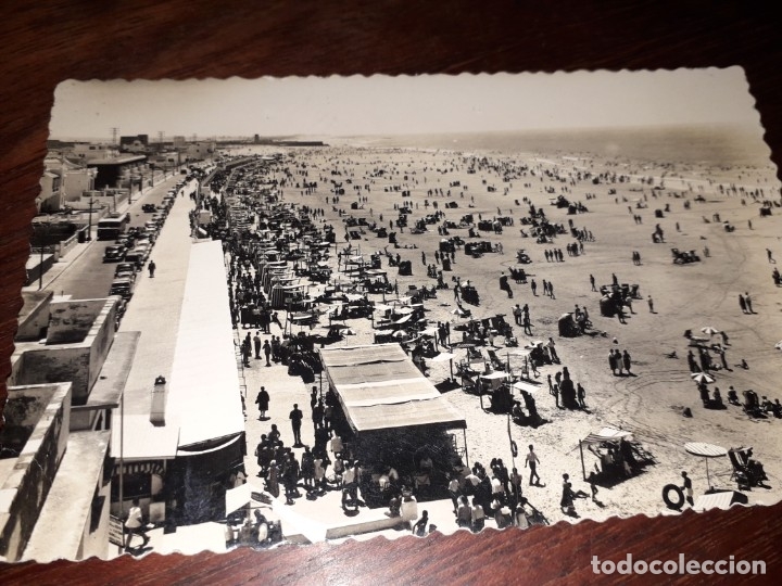 Postales: N&ordm; 32414 POSTAL CADIZ PLAYA DE LA VICTORIA