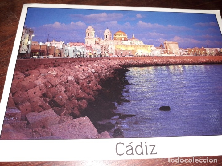 Postales: N&ordm; 32416 POSTAL CADIZ VISTA NOCTURNA DE LA CATEDRAL