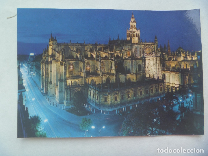 Postales: POSTAL DE SEVILLA :  LA CATEDRAL - Foto 1