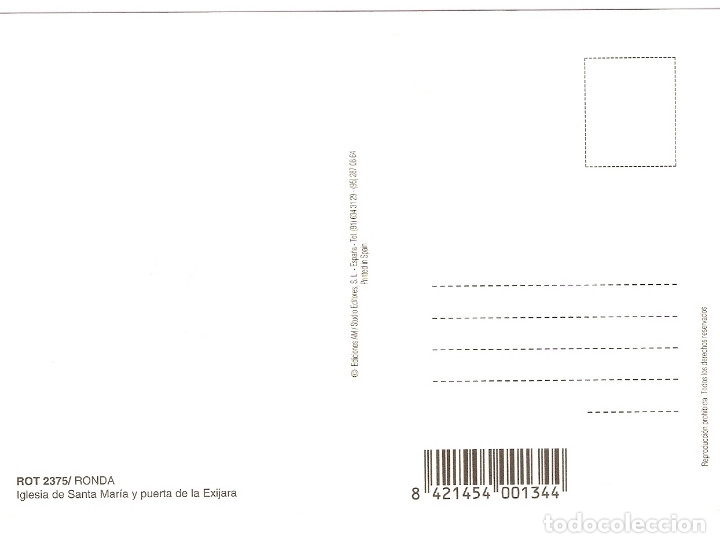 Postales: POSTAL RONDA - MALAGA - Foto 2