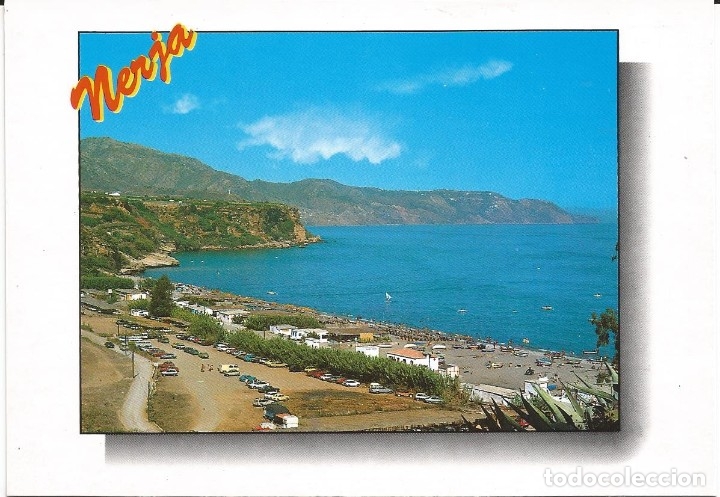 Postales: [POSTAL] Playa. Nerja (M&aacute;laga) (sin circular) - Foto 1