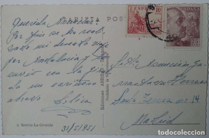Postales: SEVILLA LA GIRALDA - Foto 2