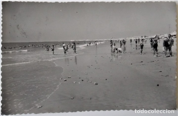 Cartoline: CADIZ VISTA PARCIAL DE LA PLAYA