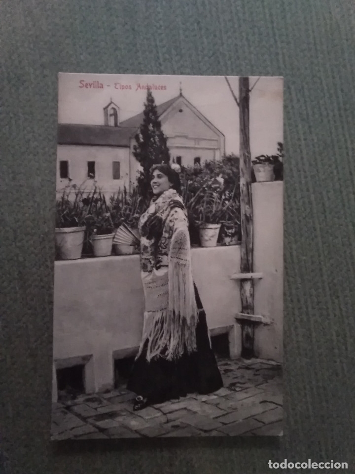 Postales: POSTAL SEVILLA. TIPOS ANDALUCES - Foto 1