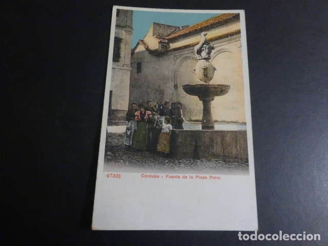 Cartoline: CORDOBA FUENTE DE LA PLAZA POTRO