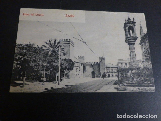 Postales: SEVILLA PLAZA DEL TRIUNFO - Foto 1