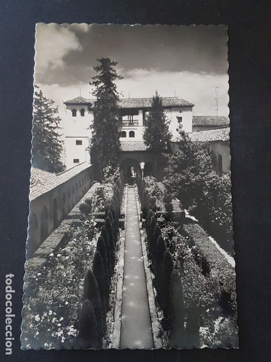 Postales: GRANADA GENERALIFE JARDINES - Foto 1