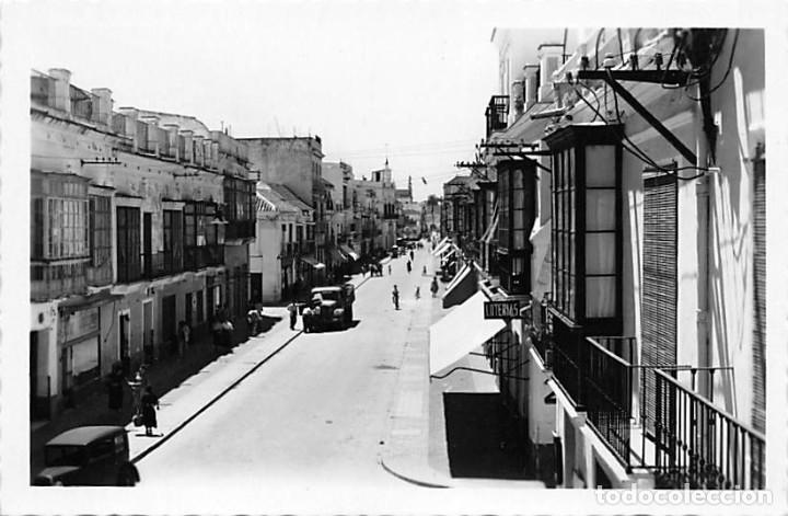 Postales: SANLUCAR DE BARRAMEDA- CALLE ANCHA-POSTAL FOTOGR&Aacute;FICA