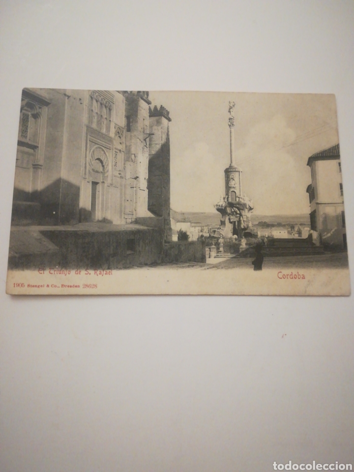 Postais: El triunfo de San Rafael (C&oacute;rdoba).Stengel 1905, sin dividir