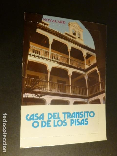 Postales: GRANADA CASA DEL TRANSITO O DE LOS PISAS POSTAL LIBRO - Foto 1