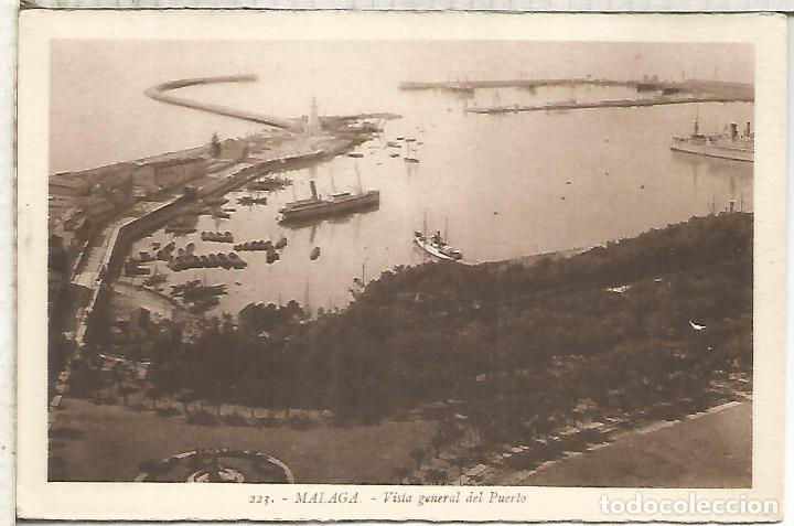 Postales: MALAGA VISTA SIN ESCRIBIR