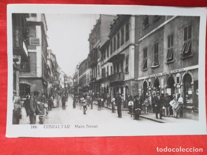 Postales: Antigua postal Gibraltar sin circular - Foto 1
