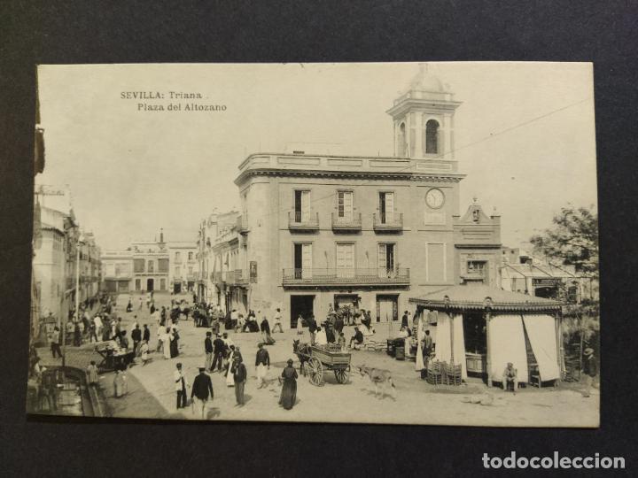 Postales: SEVILLA-TRIANA-PLAZA DEL ALTOZANO-M.B.-POSTAL ANTIGUA-(65.185)