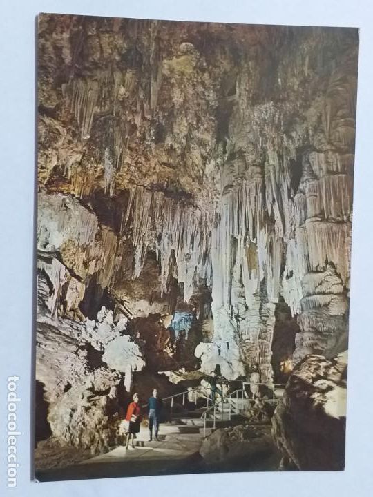 Postales: CUEVA DE NERJA. Malaga. # 7. Fondo de la Sala del Cataclismo