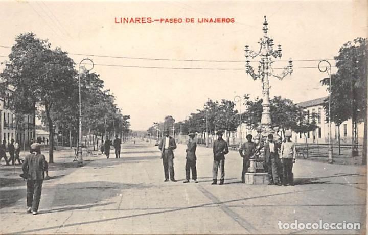 Postales: LINARES.- PASEO DE LINAJEROS