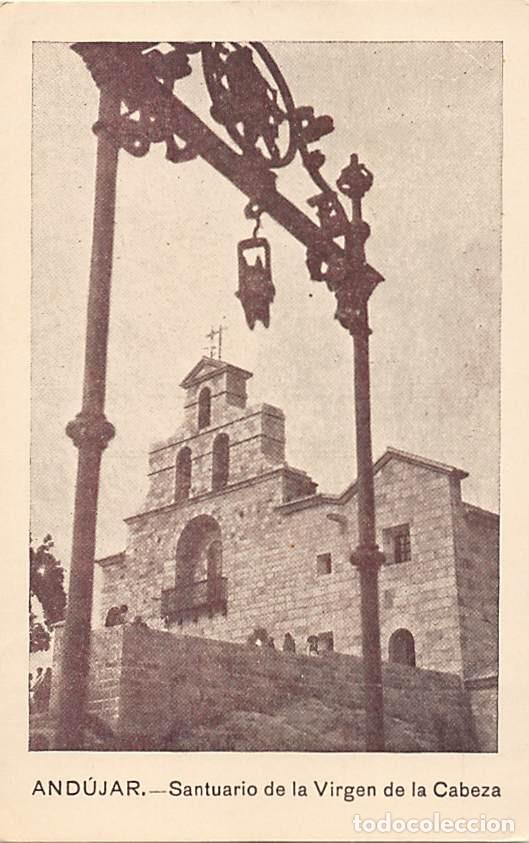 Postales: AND&Uacute;JAR.- SANTUARIO DE LA VIRGEN DE LA CABEZA