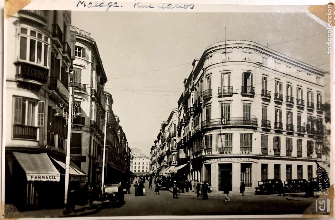 Postales: TARJETA POSTAL DE MALAGA. CALLE DE LARIOS.