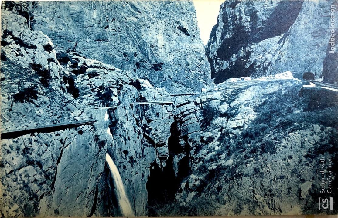 Postales: TARJETA POSTAL DE MALAGA. EL CHORRO. CAMINO DEL REY.