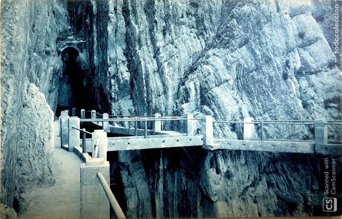 Postales: TARJETA POSTAL DE MALAGA. EL CHORRO. CAMINO DEL REY.