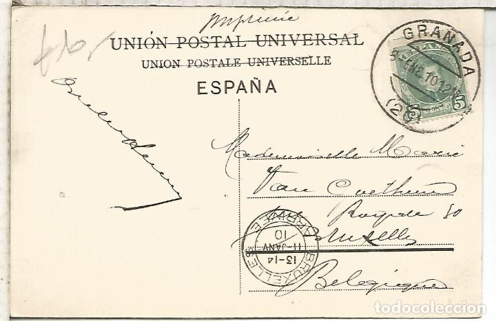 Postales: GRANADA GITANOS ESCRITA - Foto 2