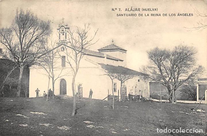 Postales: &Aacute;LAJAR (HUELVA).- SANTUARIO DE LA REINA DE LOS &Aacute;NGELES