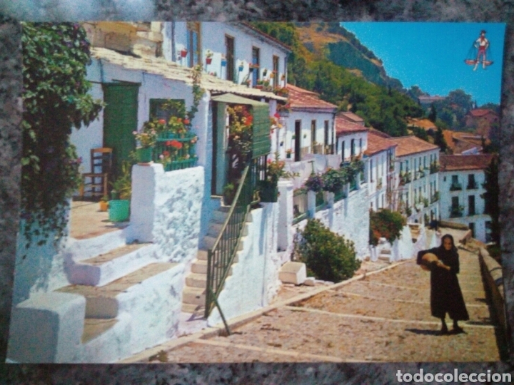 Postais: Postal de M&aacute;laga. Subida a Gibralfaro.