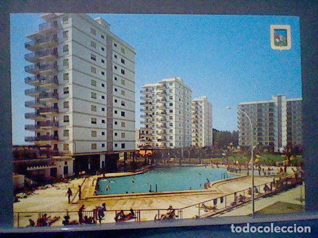 Postales: TORRE DEL MAR URBANIZACION EUROPA ED ESCUDO ORO N&ordm; 25 CIRCULADA