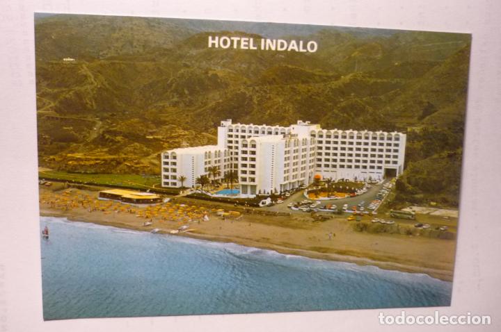 Postales: postal mojacar .-hotel indalo escrita