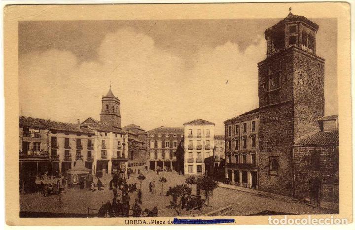Postales: POSTAL UBEDA (JAEN) - PLAZA DEL GENERAL SARO (PLAZA DE TOLEDO)