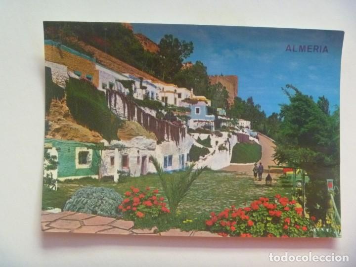 Postales: POSTAL DE ALMERIA : MESON GITANO Y ALCAZABA. A&Ntilde;OS 60