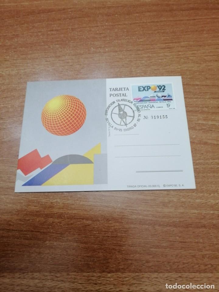 TARJETA POSTAL EXPO 92