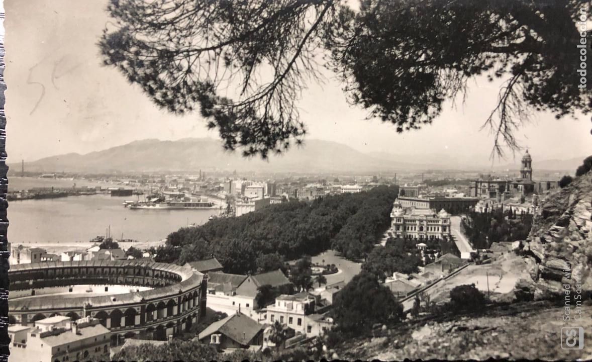 Postales: TARJETA POSTAL MALAGA. VISTA PARCIAL.