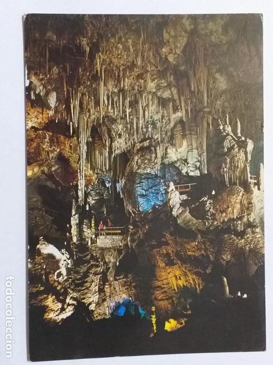 Postales: POSTAL DE MALAGA. CUEVA DE NERJA. SALA DEL CATACLISMO. ORGANOS.