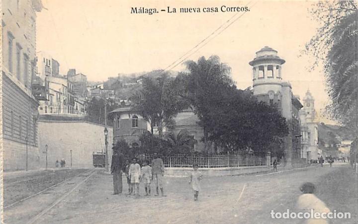 Postales: M&Aacute;LAGA.- LA NUEVA CASA CORREOS