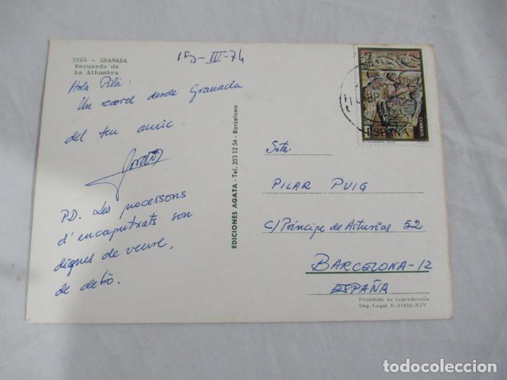 Postales: Granada - La Alhambra - Circulada - Foto 2