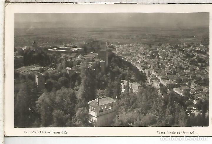 Postales: GRANADA GENERALIFE SIN ESCRIBIR - Foto 1