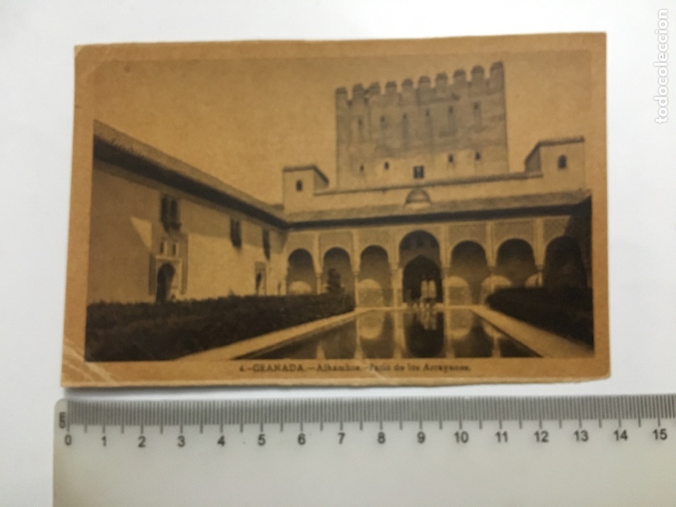 Postales: POSTAL. GRANADA ALHAMBRA. PATIO DE LOS ARRAYANES H. A. E., H. 1925?. - Foto 1