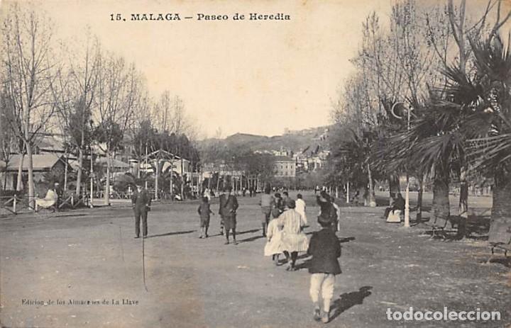 Postales: M&Aacute;LAGA.- PASEO DE HEREDIA