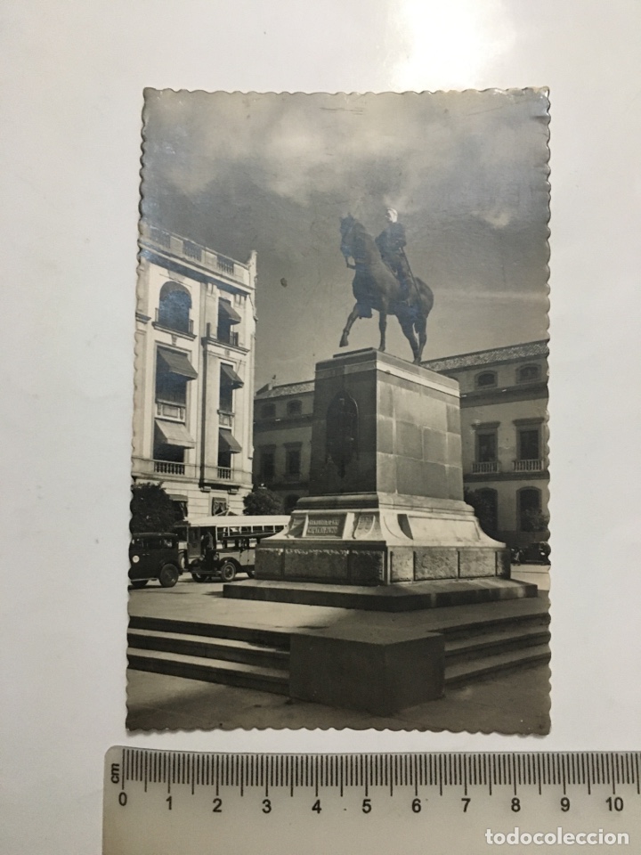 Postales: POSTAL. CORDOBA. MONUMENTO AL GRAN CAPIT&Aacute;N. ED. GARC&Iacute;A GARRABELLA. H. 1958?.