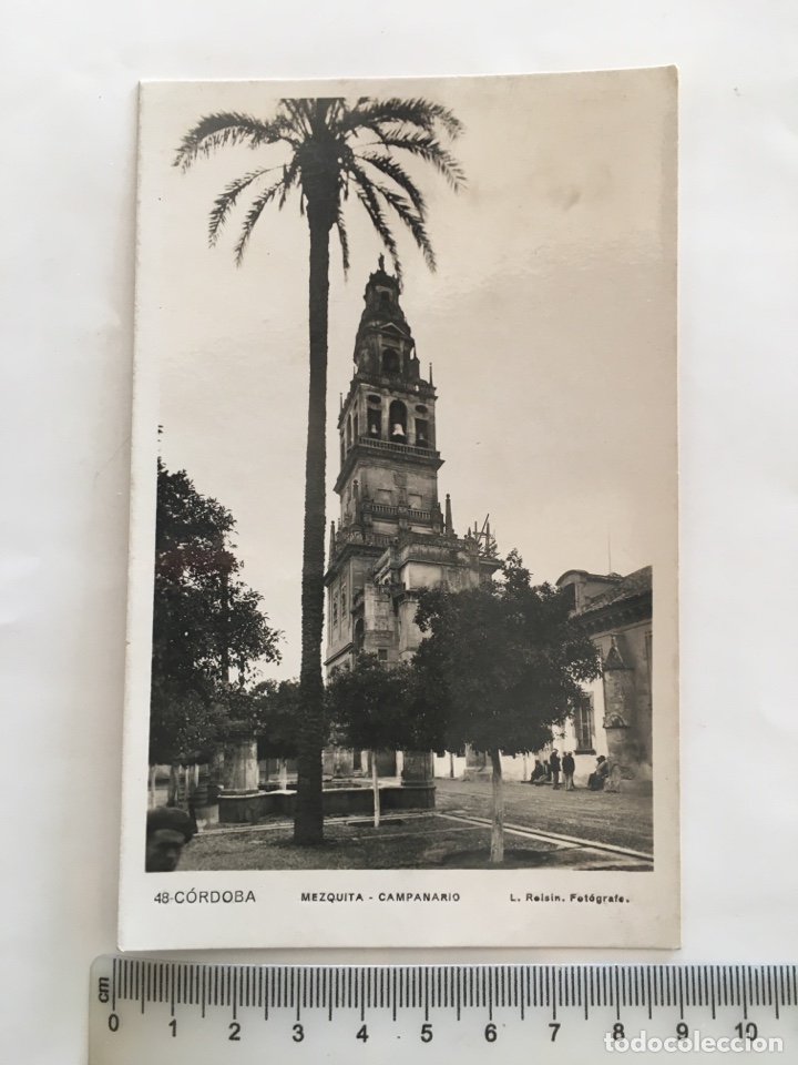 Postales: POSTAL. CORDOBA. MEZQUITA. CAMPANARIO. L. ROISIN, FOT&Oacute;GRAFO. H. 1955?.