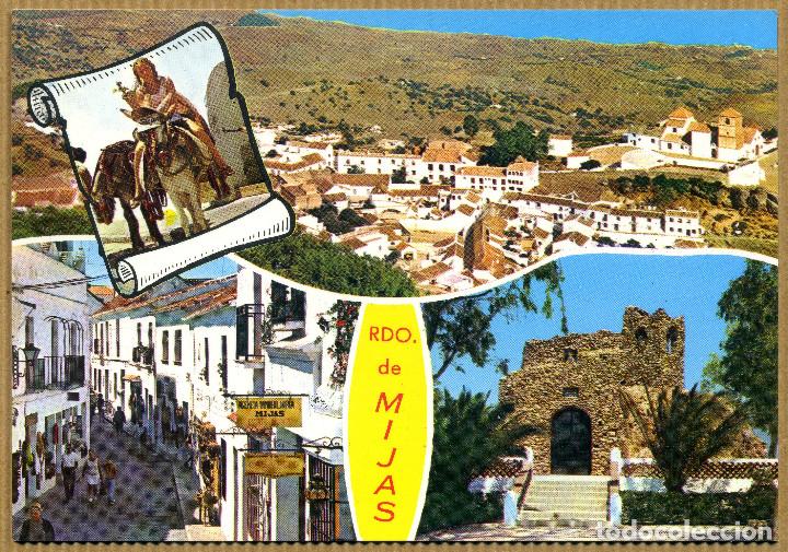 Postales: POSTAL MALAGA MIJAS - Foto 1