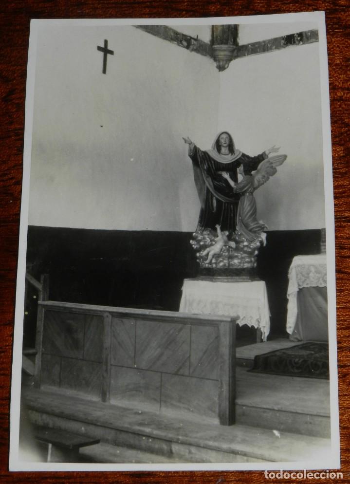 Postales: FOTO POSTAL DE LA VIRGEN DE LA ASUNCION, LINARES (JAEN) AGOSTO DE 1941, ESCRITA