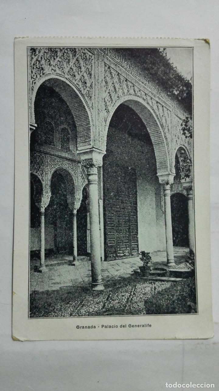 Postales: POSTAL GRANADA - PALACIO DEL GENERALIFE - Foto 1