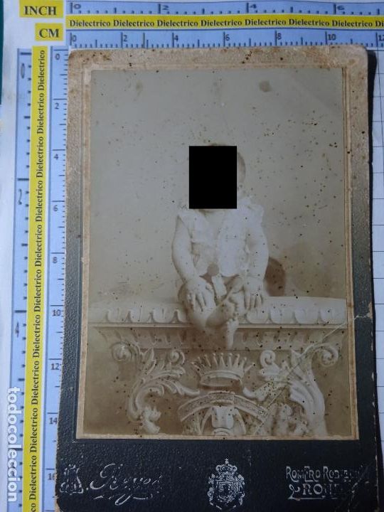 Postkarten: FOTO FOTOGRAF&Iacute;A SIGLO XIX - INICIOS XX. FOTOGRAF&Iacute;A MODERNA DE JOSE MAR&Iacute;A REYES DE RONDA. BEBE. 2357