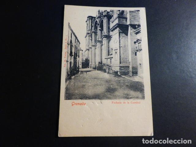 Postales: GRANADA FACHADA DE LA CATEDRAL - Foto 1